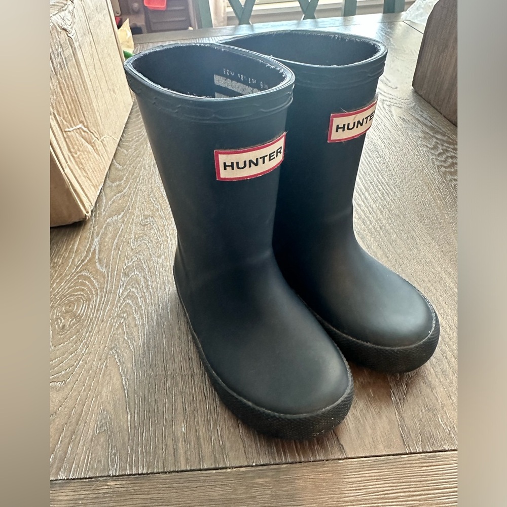 Toddler Hunter rain boots 7